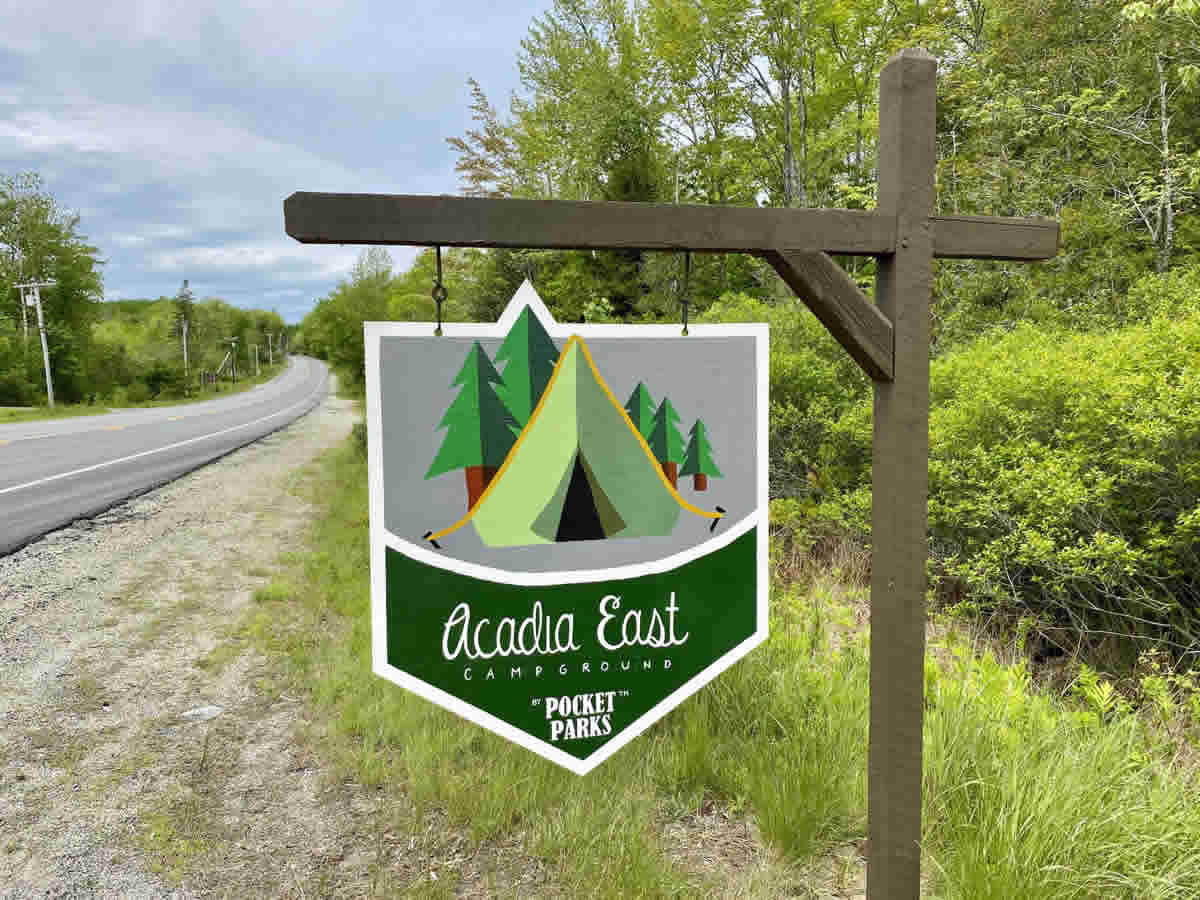 Acadia East Campground near Acadia National Park