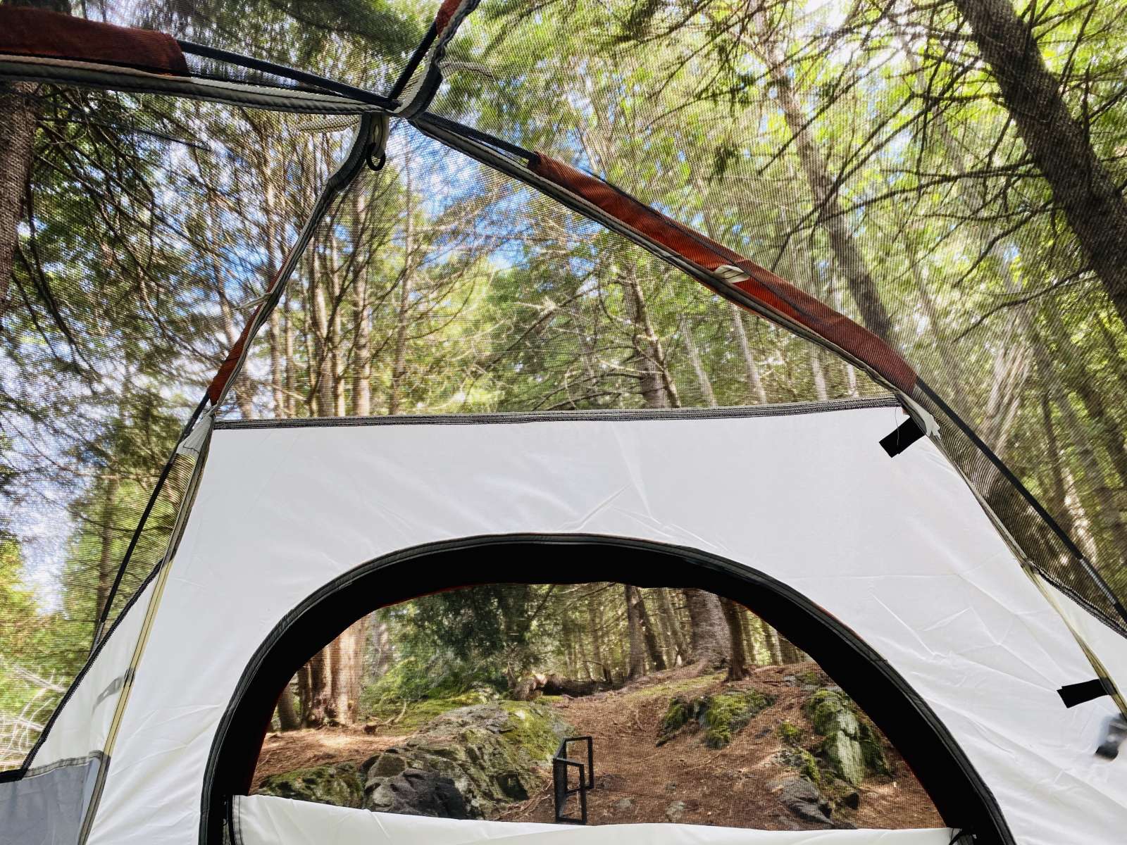 backcountry camping at Acadia National Park
