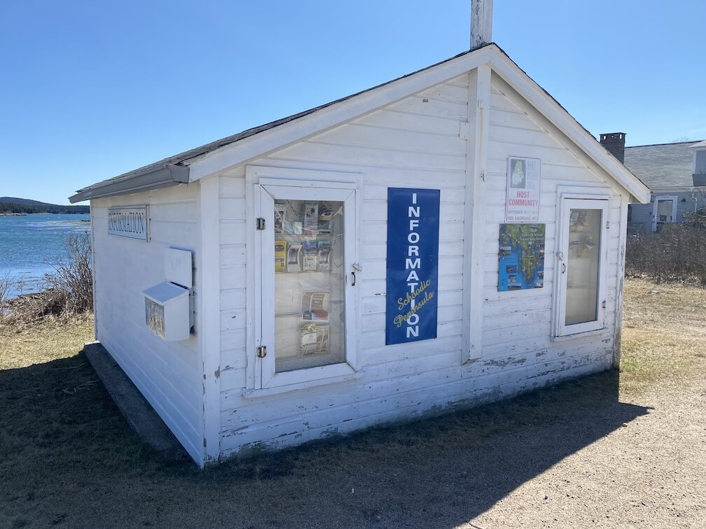 Schoodic Peninsula Visitor Information Booth