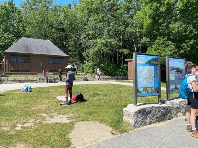 Sand Beach - Island Explorer Shuttle - Acadia National Park