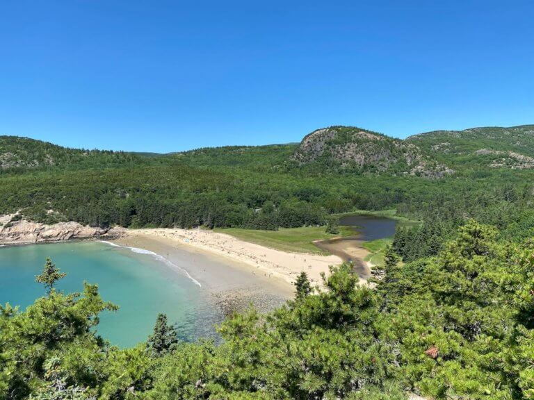 Sand Beach Visitors Guide Acadia National Park Acadia East Campground