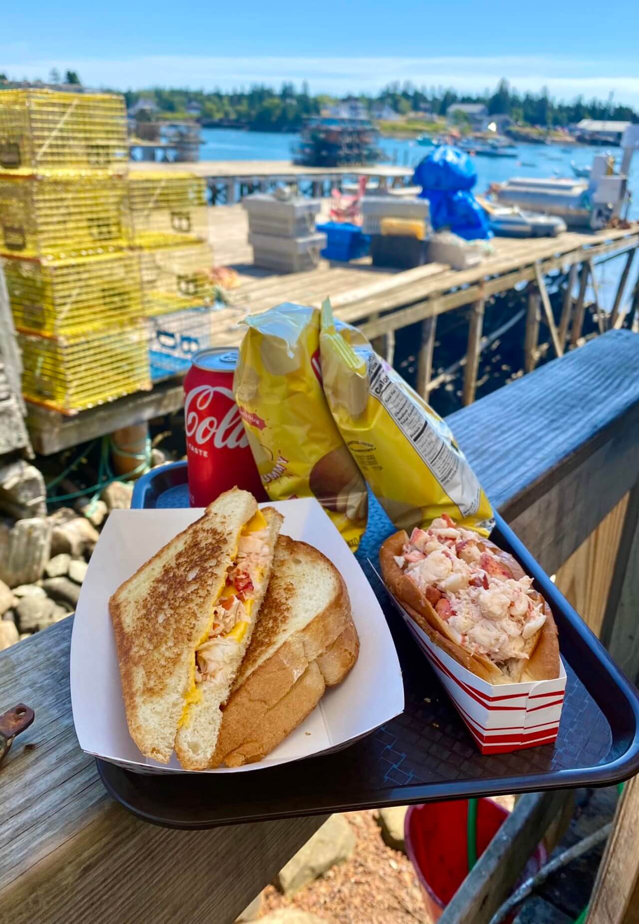 Lunch On The Wharf Acadia East Campground