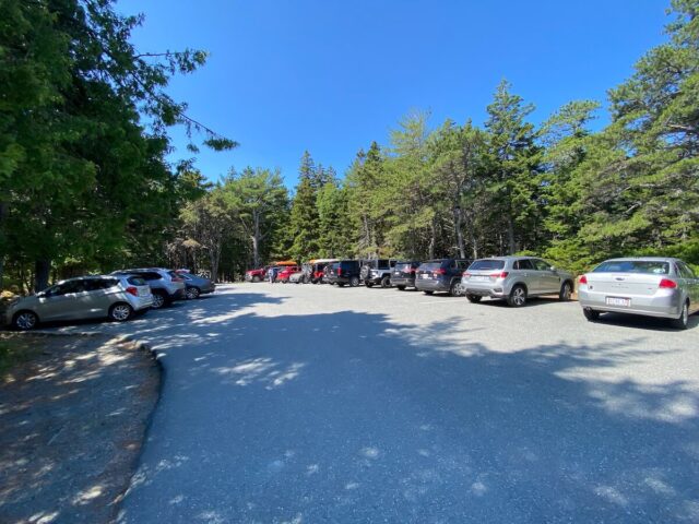 Gorham Mountain Trail Parking - Acadia National Park
