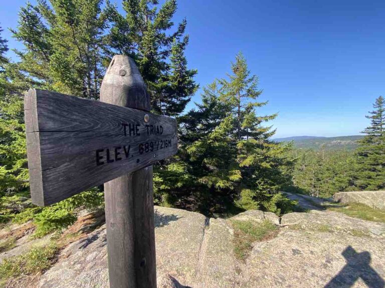 Triad Mountain Hiking Guide - Acadia National Park - Acadia East Campground